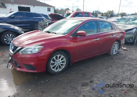 2018 Nissan Sentra Sv from USA, damaged, VIN 3N1AB7AP2JY325052